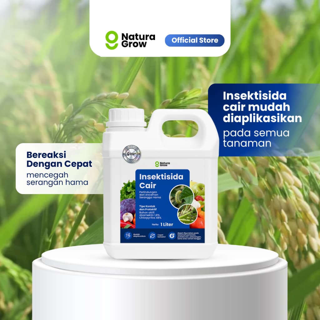 Pestisida Tanaman Insektisida Organik untuk Cabai Tomat Sayur Anti Hama + Asam amino