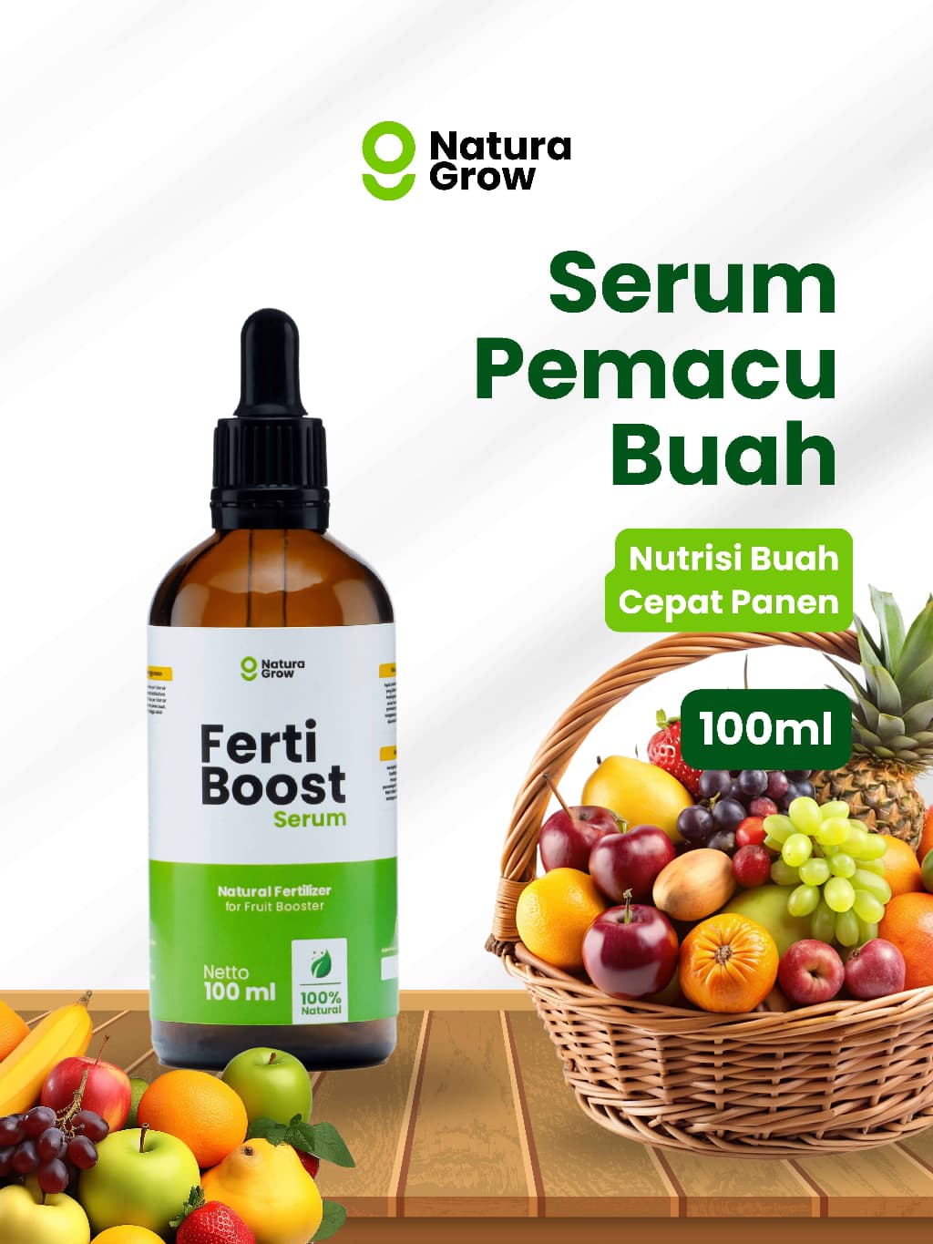 Naturagrow - Ferti Boost Serum Nutrisi Buah Cepat Panen 100ml