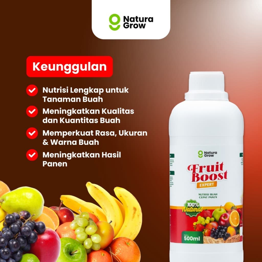 Naturagrow - Fruit Boost Nutrisi Buah Cepat Panen 500ml