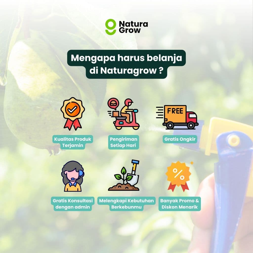 Naturagrow - Fungisida Cair 150ml Perlindungan Maksimal dari Penyakit Jamur