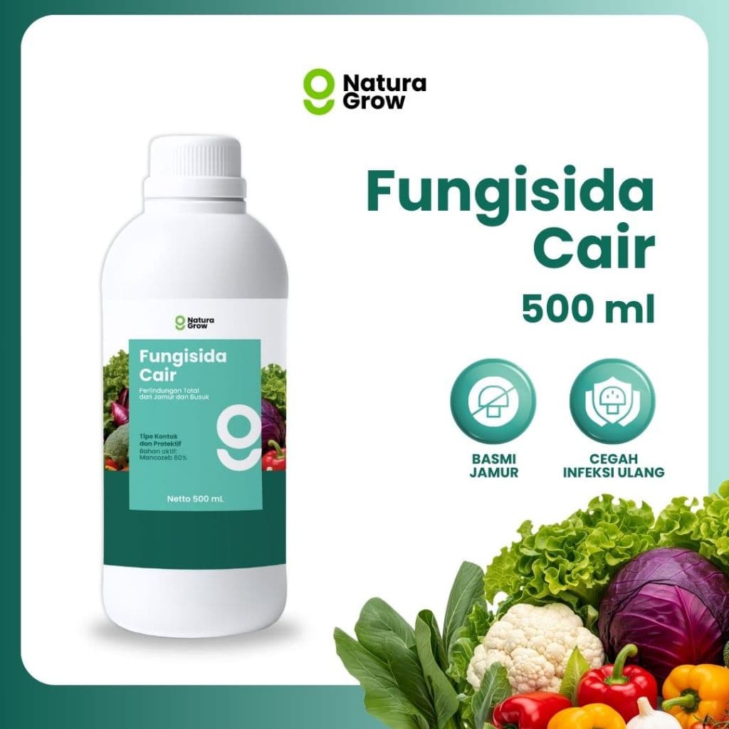 Naturagrow - Fungisida Cair 500ml Perlindungan Maksimal Dari Penyakit Jamur