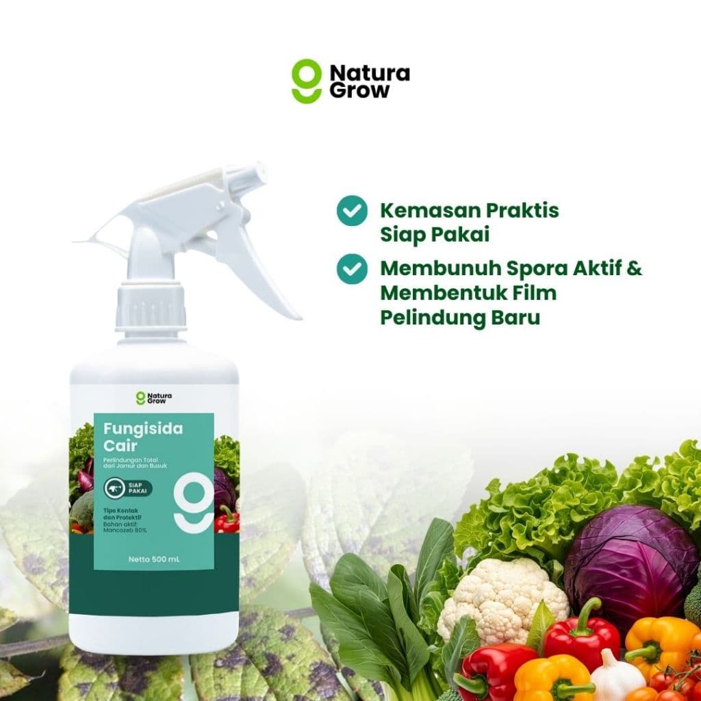 Naturagrow - Fungisida Cair Siap Pakai 500 Ml