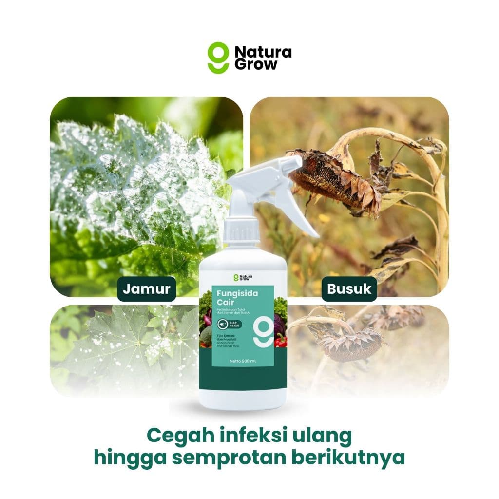 Naturagrow - Fungisida Cair Siap Pakai 500 Ml