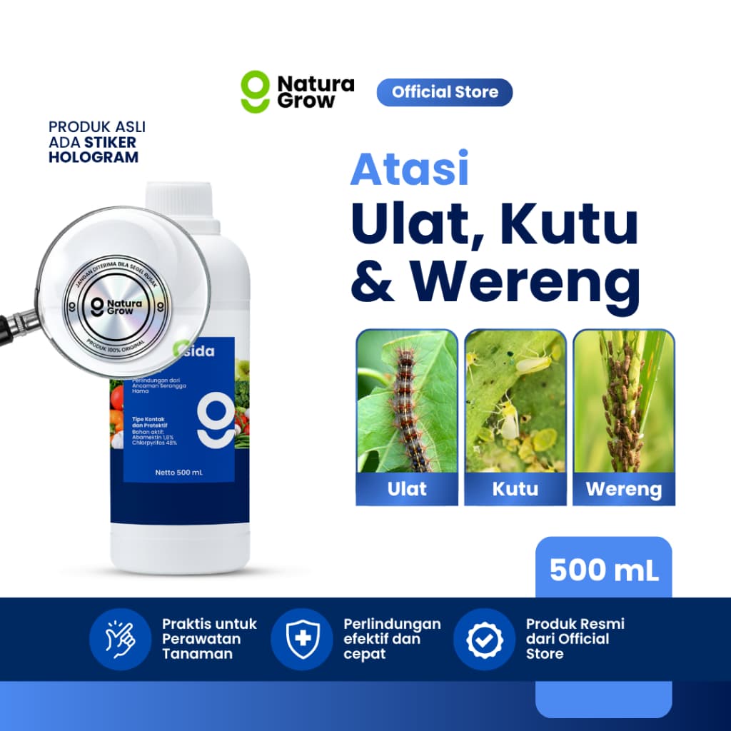 Naturagrow - Insektisida cair - Pembasmi hama serangga - 500ml
