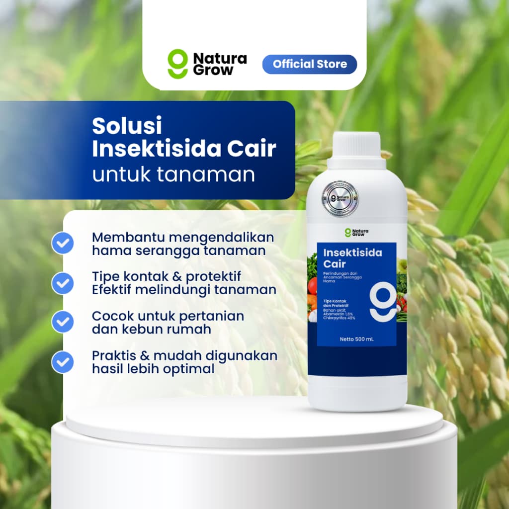 Naturagrow - Insektisida cair - Pembasmi hama serangga - 500ml