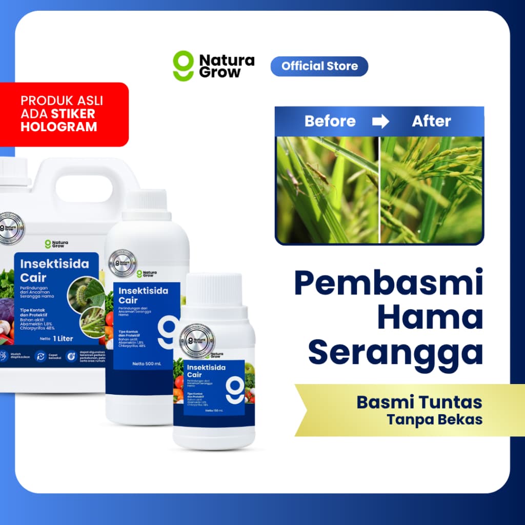 Naturagrow Insektisida Cair – Pengendali Hama Serangga Tanaman