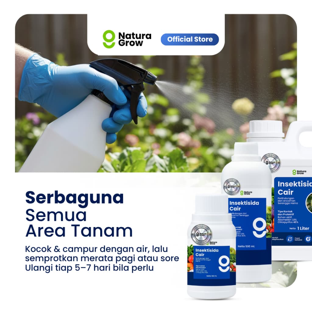 Naturagrow Insektisida Cair – Pengendali Hama Serangga Tanaman