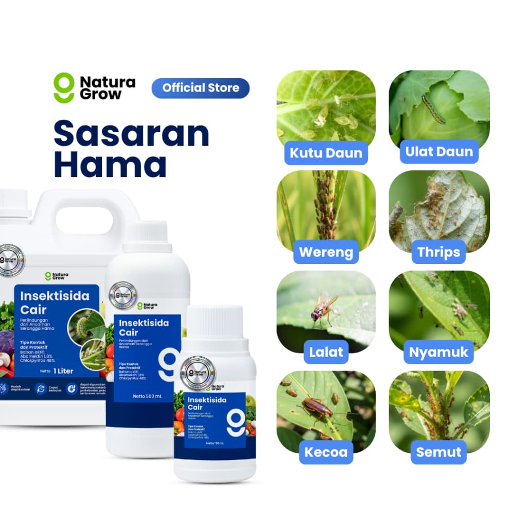 Naturagrow Insektisida Cair – Pengendali Hama Serangga Tanaman