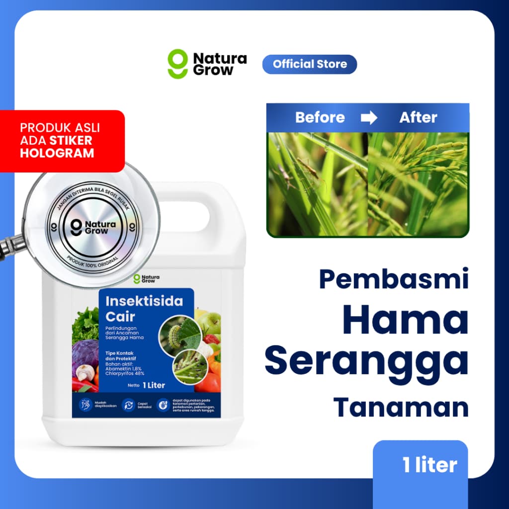 Naturagrow Insektisida Cair – Pengendali Hama Serangga Tanaman