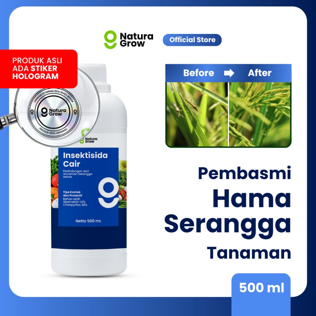 Naturagrow Insektisida Cair – Pengendali Hama Serangga Tanaman
