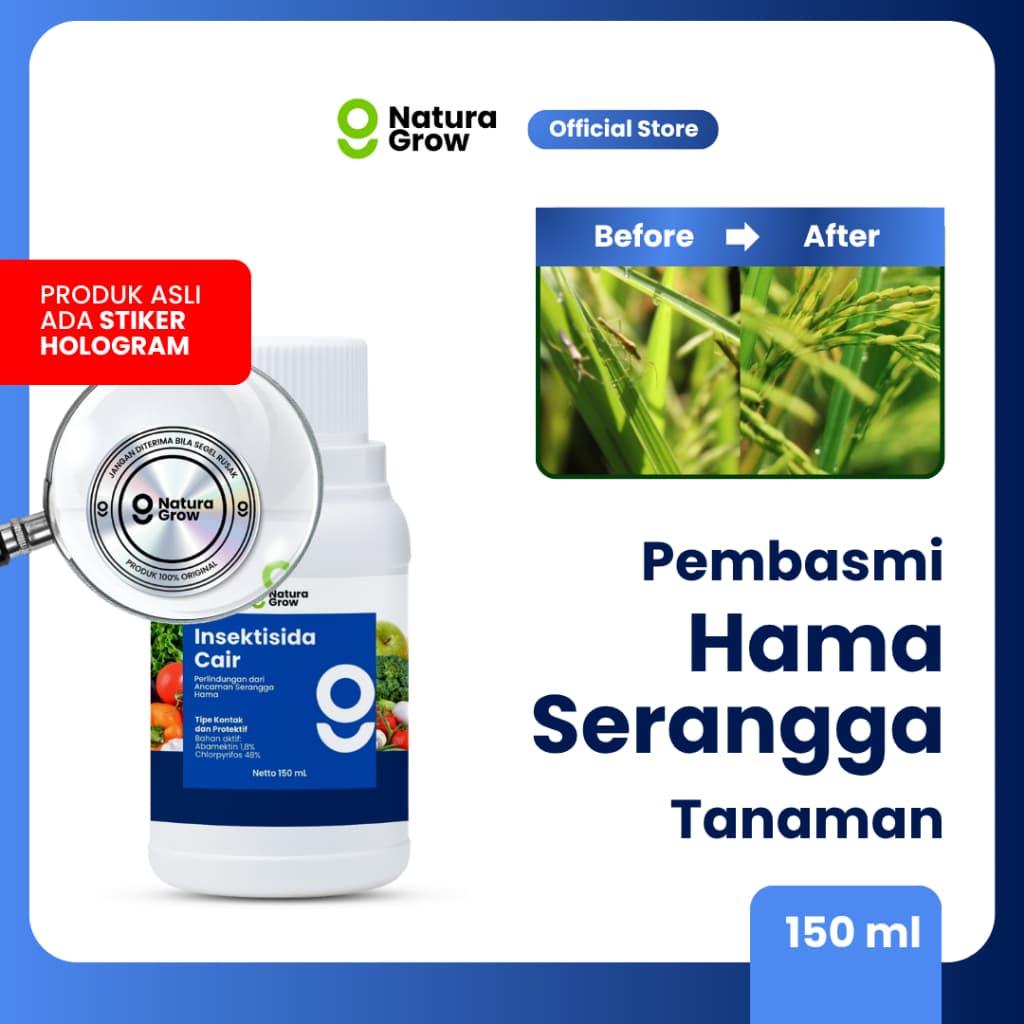 Naturagrow Insektisida Cair – Pengendali Hama Serangga Tanaman