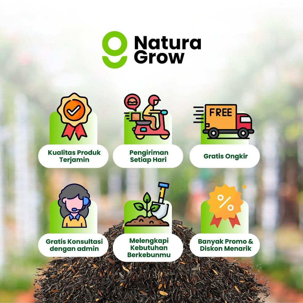 Naturagrow - Media Tanam Siap Pakai 2 Liter