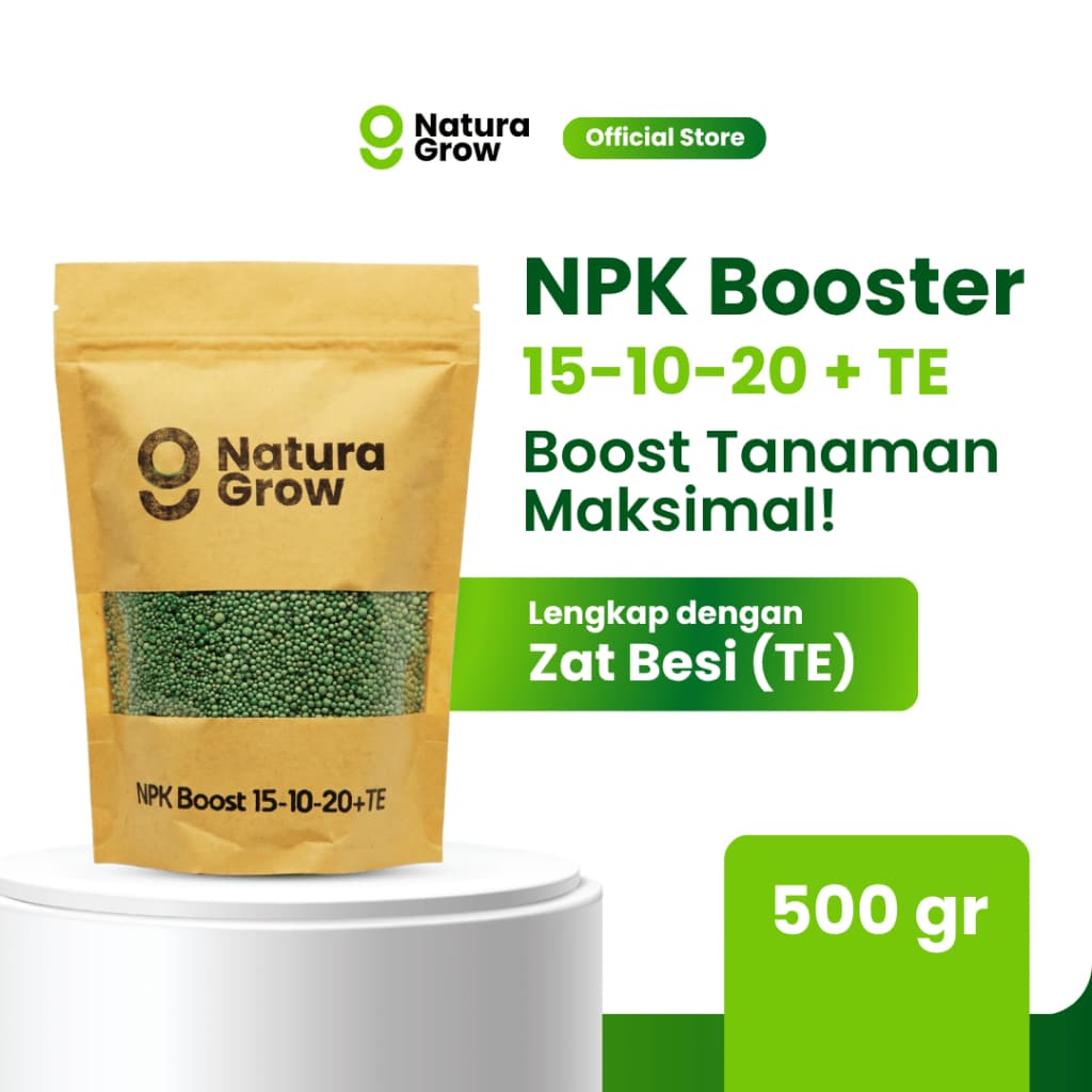 Naturagrow - Pupuk NPK Booster 15-10-20 + TE Cap Tawon