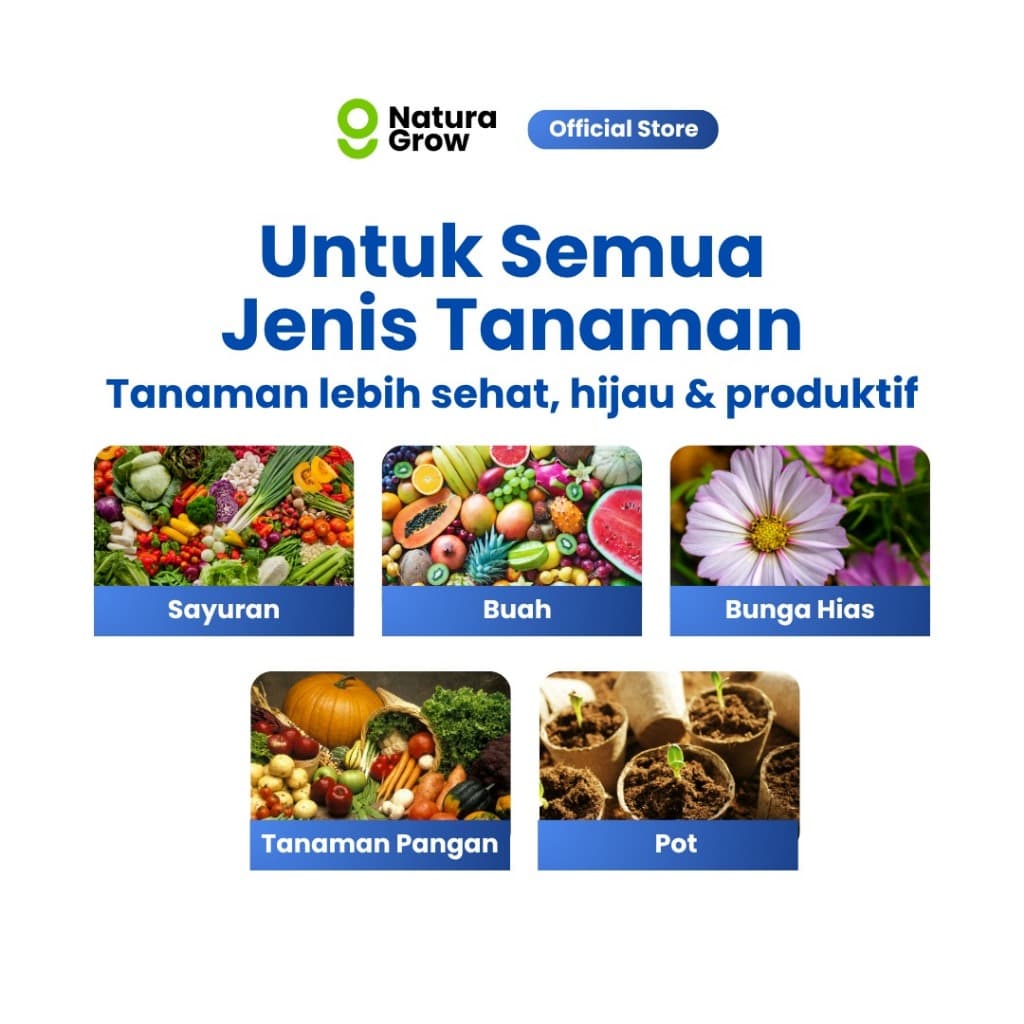 Naturagrow - Pupuk NPK Tawon 16-16-16