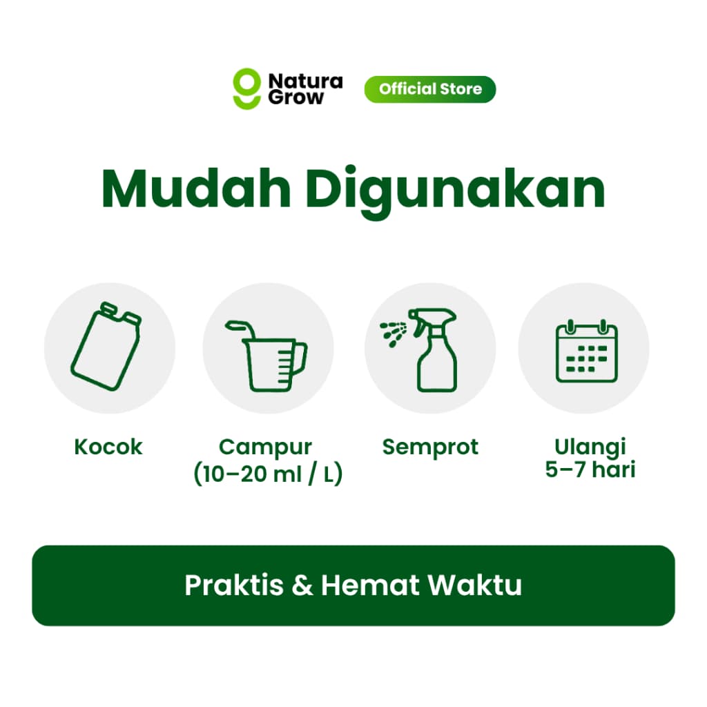 Naturagrow Pestisida Nabati Organik – Pengendali Hama Tanaman