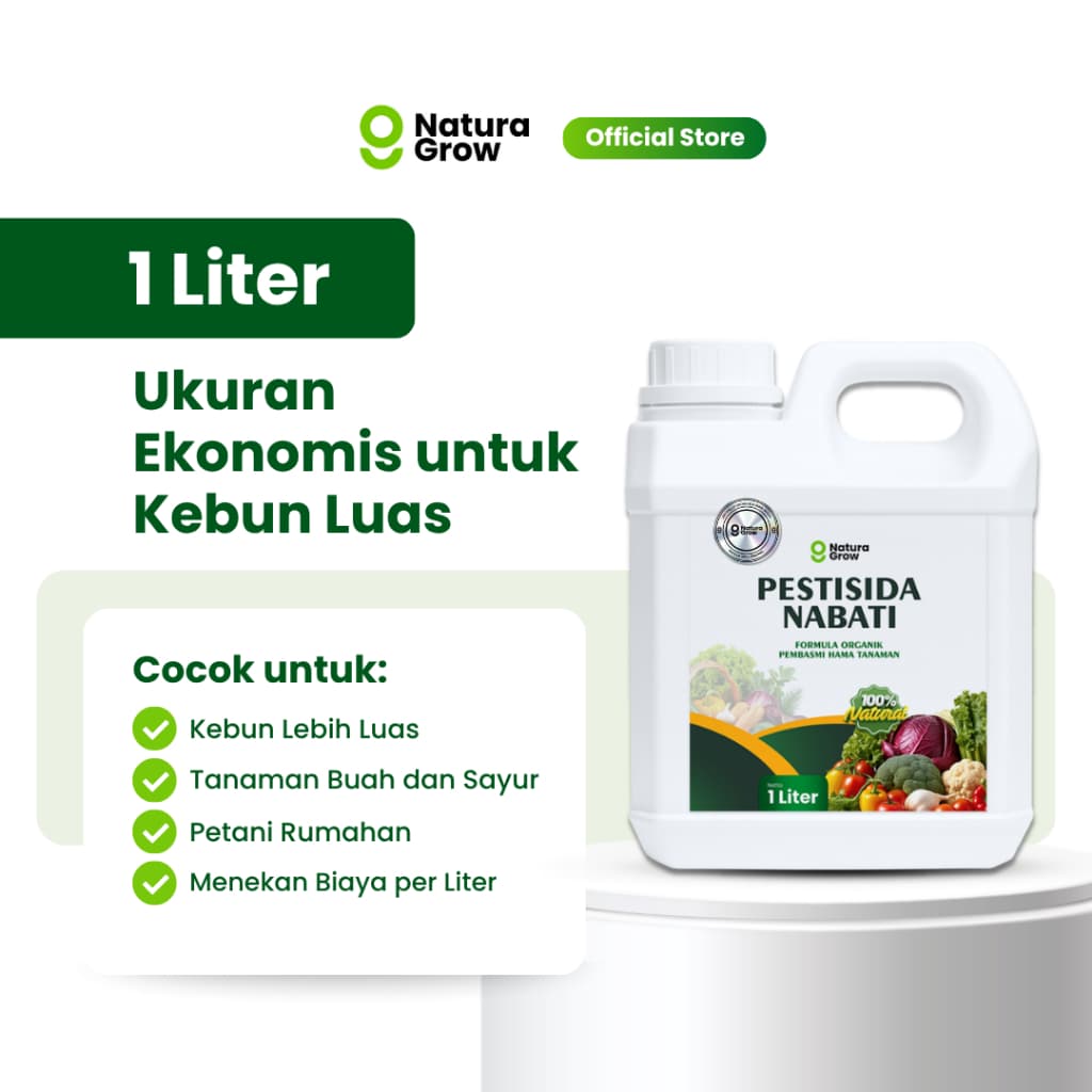 Naturagrow Pestisida Nabati Organik – Pengendali Hama Tanaman