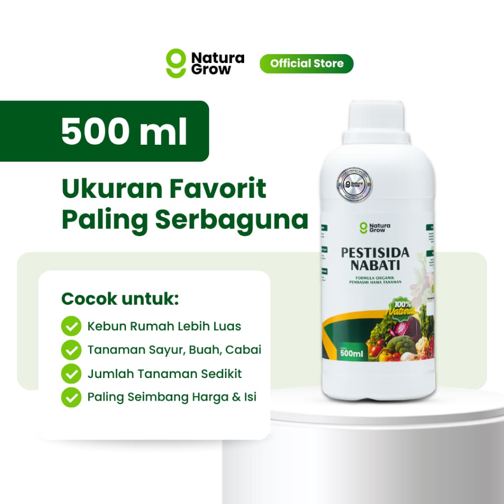 Naturagrow Pestisida Nabati Organik – Pengendali Hama Tanaman