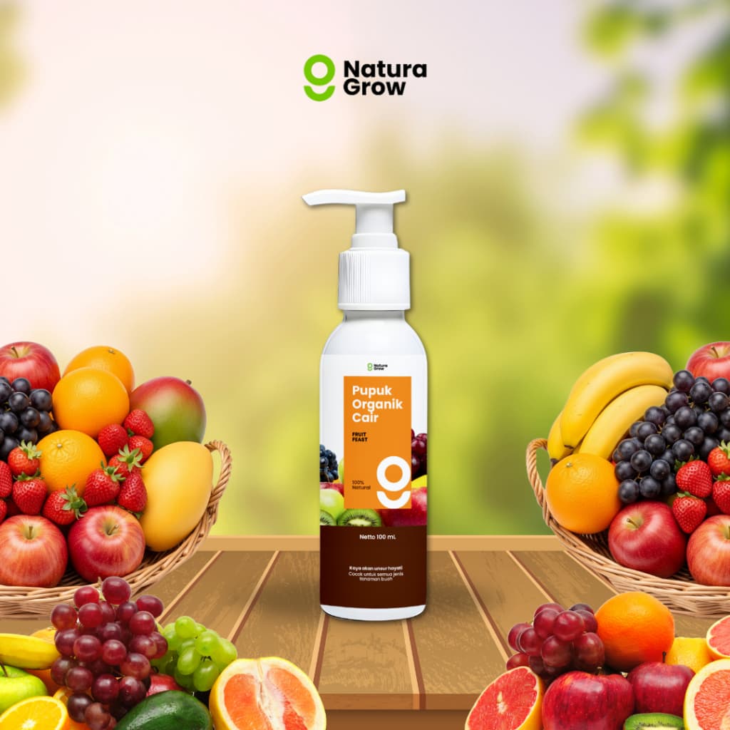Naturagrow - Pupuk Organik Cair Formula Khusus Tanaman Buah 100ml