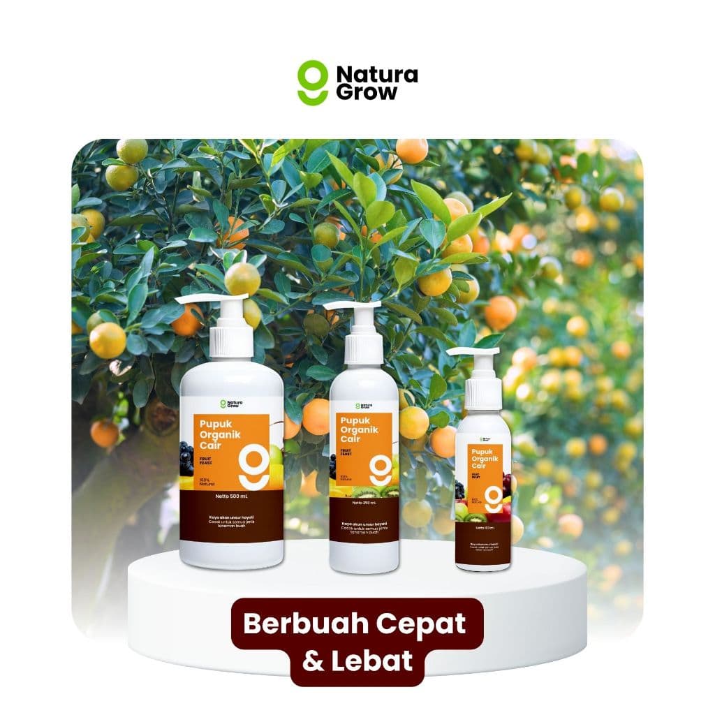 Naturagrow - Pupuk Organik Cair Formula Khusus Tanaman Buah 100ml