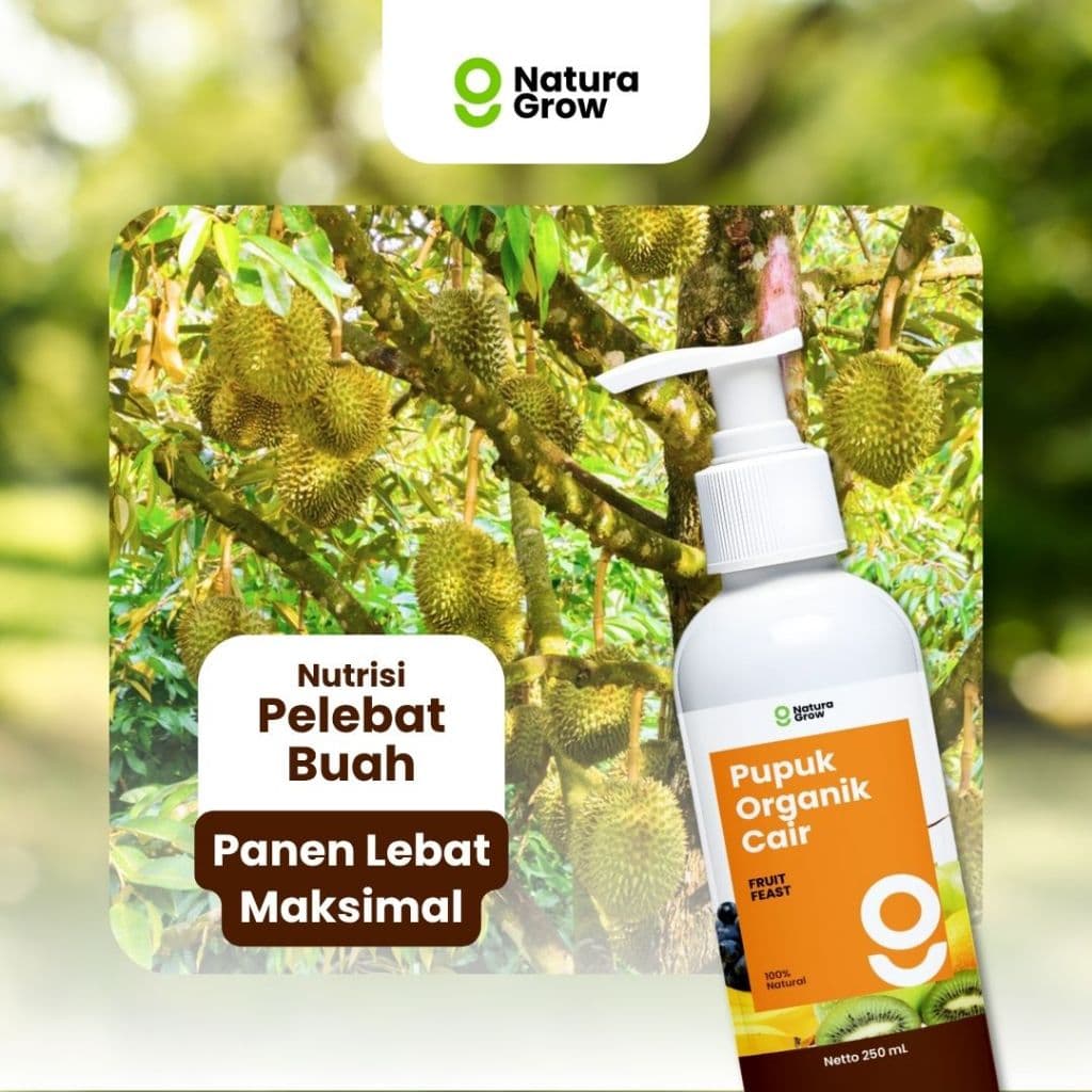 Naturagrow - Pupuk Organik Cair Formula Khusus Tanaman Buah 250ml