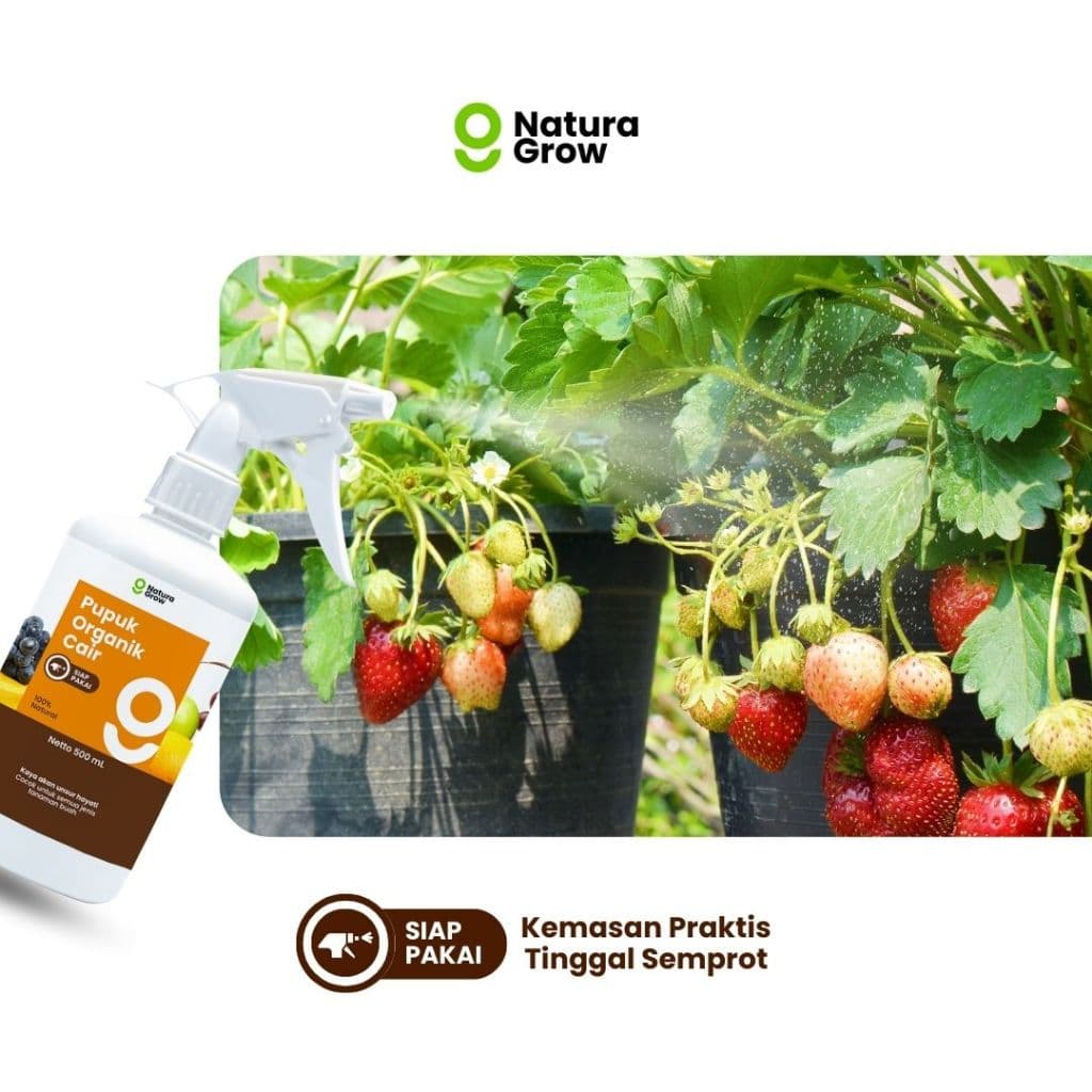 Naturagrow - Pupuk Organik Cair Siap Pakai Khusus Buah 500ml