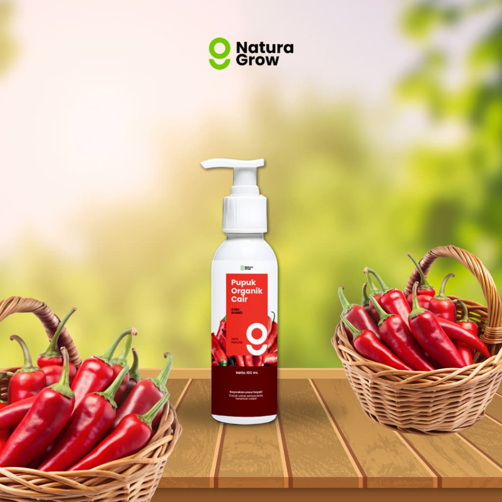 Naturagrow -  Pupuk Organik Cair Formula Khusus Tanaman Cabai 100ml
