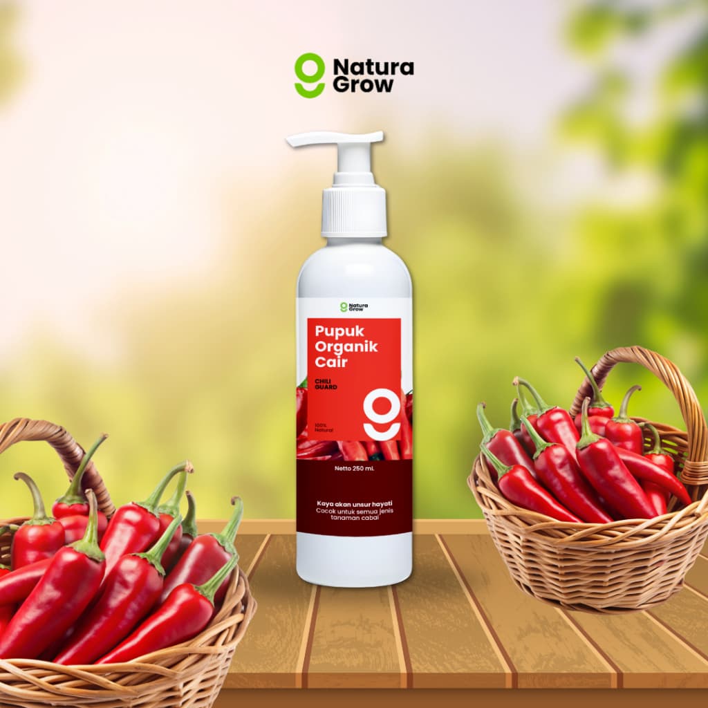 Naturagrow - Pupuk Organik Cair Formula Khusus Tanaman Cabai 250ml