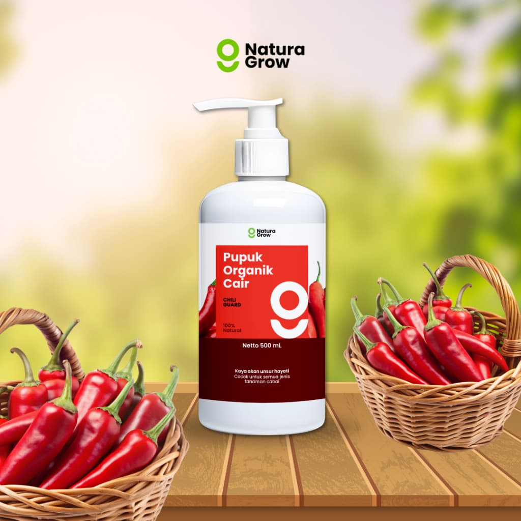 Naturagrow - Pupuk Organik Cair Formula Khusus Tanaman Cabai 500ml