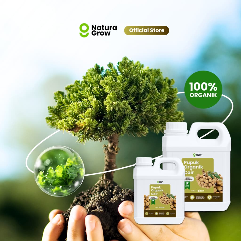 Naturagrow Pupuk Organik Cair Buah Kelengkeng – Nutrisi Tanaman untuk Mendukung Pembungaan & Pembuahan
