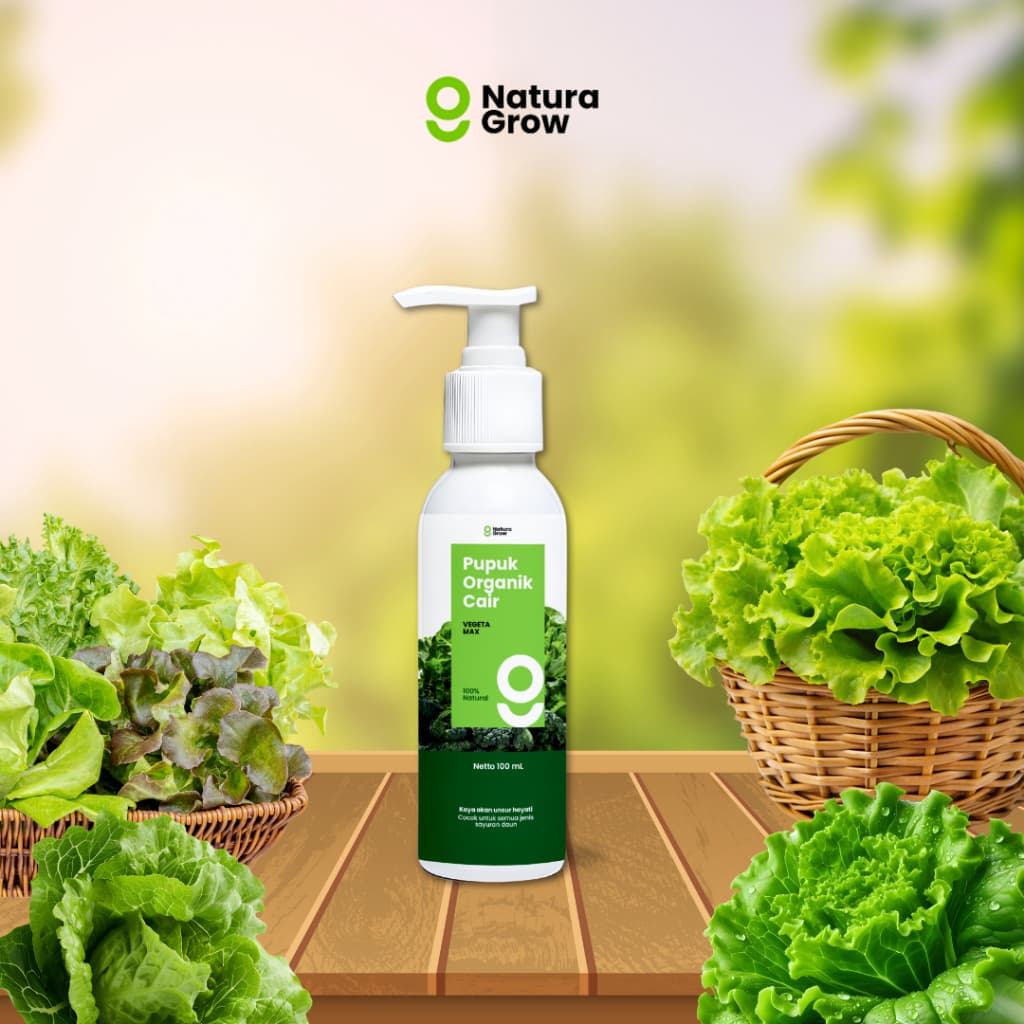Naturagrow - Pupuk Organik Cair Formula Khusus Tanaman Sayur 100ml