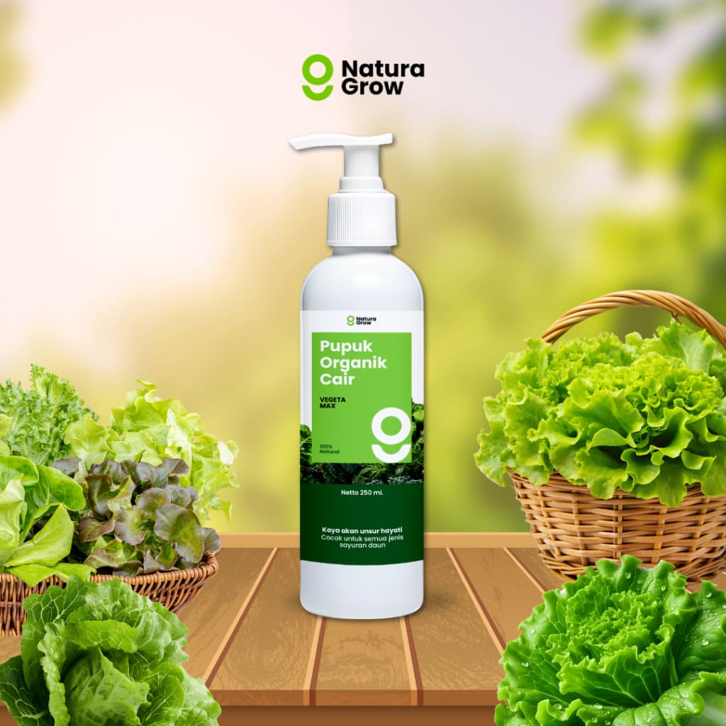 Naturagrow - Pupuk Organik Cair Formula Khusus Tanaman Sayur 250ml