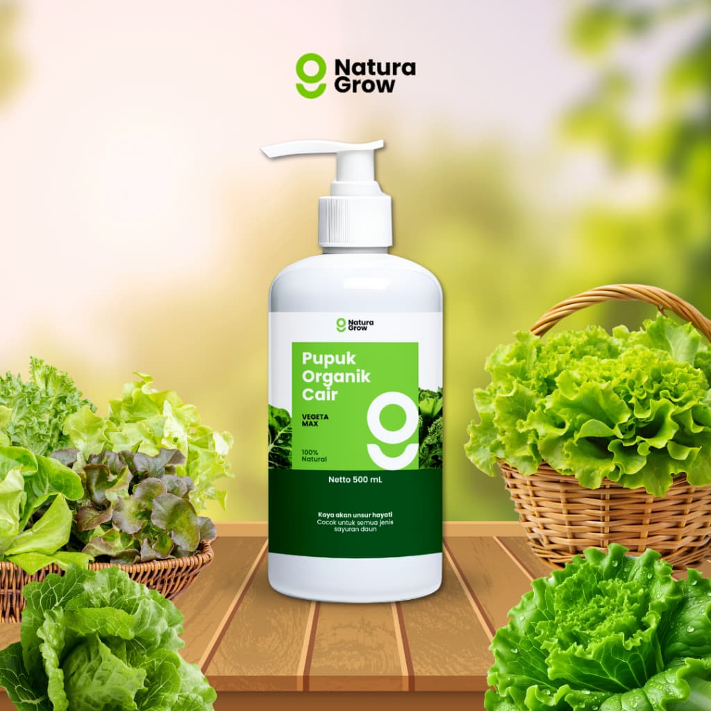 Naturagrow - Pupuk Organik Cair Formula Khusus Tanaman Sayur 500ml