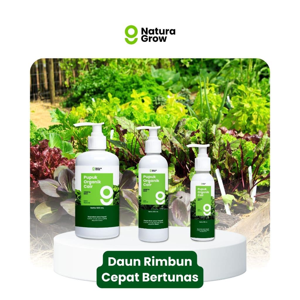 Naturagrow - Pupuk Organik Cair Formula Khusus Tanaman Sayur 500ml