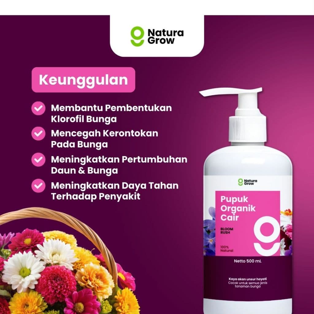 Naturagrow - Pupuk Organik Cair POC Sayuran Daun Tanaman Buah Cabai dan Bunga Varian 500ml