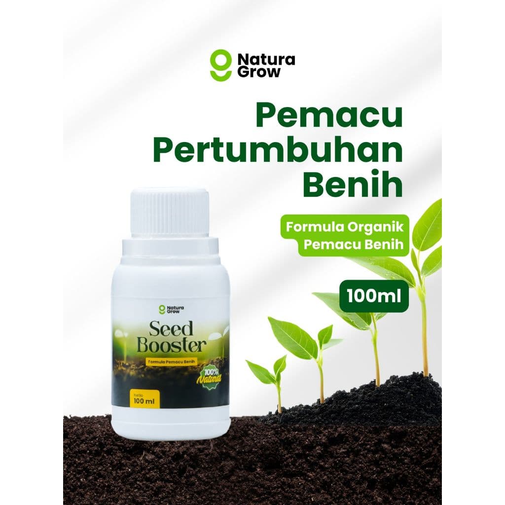 Naturagrow - Seed Master Formula Organik Pemacu Benih 100ml